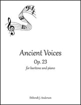 Ancient Voices Vocal Solo & Collections sheet music cover